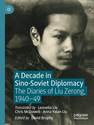 cover image of A Decade in Sino-Soviet Diplomacy